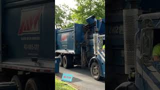 Allied Waste McNeilus Autoreach Garbage Truck in Arkansas #republicservices #garbagetruck #shorts