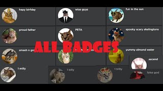 Every Badge in Raise a Floppa 2 (ALL BADGES) ll Including the Update