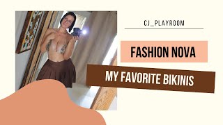 My favorite bikinis from Fashion Nova