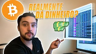 QUANTO ESTOU GANHANDO MINEIRANDO BITCOIN???