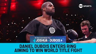 Daniel Dubois enters ring for ‘biggest night of his life’ 🥊 #JoshuaDubois