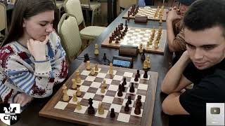 WFM Fatality (1842) vs L. Sakovich (1842). Chess Fight Night. CFN. Rapid