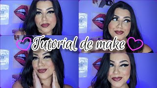 TUTORIAL DE MAKE / make baphonica!!!😱😍🥰