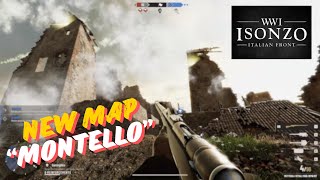 TRYING the NEW ISONZO MAP "MONTELLO" - Italian defense - 1440p 60 fps