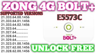 ZONG 4G BOLT E5573C Unlocking All Firmware to|All Network Working