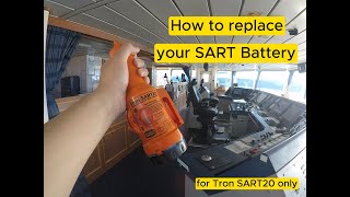 How to replace SART Battery