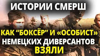 ИСТОРИИ СМЕРША. Как  Бывший Боксёр и «Особист» случайно Группу Немецких Диверсантов взяли.