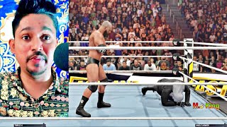 WWE 2K24 | Triple H vs Uncle Howdy (Full Match) on Fastlane in Hindi Gameplay