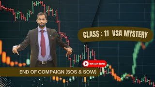 Class:11 Essential Trading Strategies: End of Campaign SOW/SOS with VSA Mastery