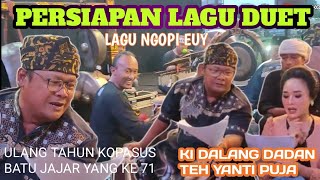 KIDALANG DADAN SUNANDAR SUNARYA DUET BERSAMA YANTI PUJA LAGU LAGI VIRAL JUDUL NGOPI EUY