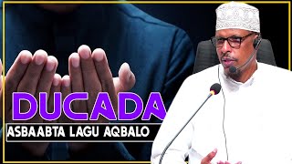 ASBAAABTA DUCADA LAGU AQBALO || Sh Dr Maxamuud Shibli