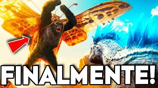 OFICIAL! Primeiras CENAS COMPLETAS de GODZILLA X KONG: O NOVO IMPERIO