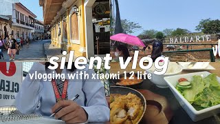 silent vlog | vlogging with xiaomi 12 lite, Ilocos trip, uni days ☀️