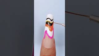 Easy Abstract Nail Art 🥰