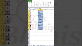 #Excel Faklı Bir Taşıma Kopyalama Yöntemi