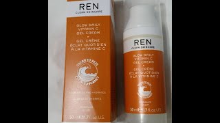 Ren daily glow vitamin C gel cream