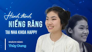 Những chia sẻ tuyệt vời từ khách hàng về trải nghiệm niềng răng tại Nha khoa HAPPY.