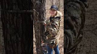 Treestand take down after hunting season #hunting #treestand #whitetaildeer