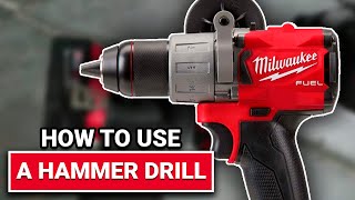 How To Use A Hammer Drill - Ace Hardware