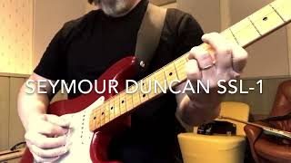 Fender 57/62 & Tex-Mex vs Seymour Duncan SSL-1 vs DiMarzio Red Velvet - Strat Neck pickup shootout