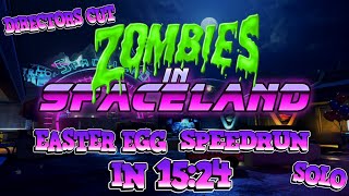 Zombies in Spaceland Solo Easter Egg Speedrun in 15:24 (Director's Cut)