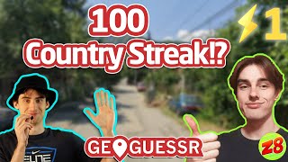 Can Zi8gzag and I Achieve a 100 Country Streak WITHOUT MOVING?? [Part 1]