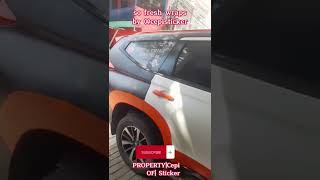 pasang sticker mitsubishi pajero sport #shorts #youtubeshorts #mewah