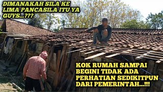 SUNGGUH MIRIS...!!!Rumah Ini Hampir Ambruk.. Tidak Ada Sedikitpun Perhatian Dari Pemerintah!!!