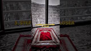 3 Steps to Get Closer To (ALLAH) | Deenyat Fatima | #shorts