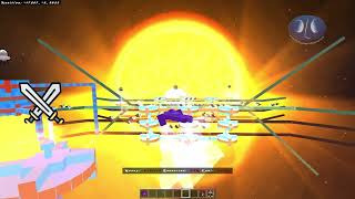 STAR (SUN?) SpacePost Strip Shipyard TradePost Particles - Minecraft Bedrock Engine - MCPE Space