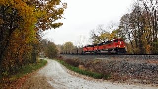 Thunder Pumpkins of Saugatuck Hill! Pure Michigan Trains Oct 2015