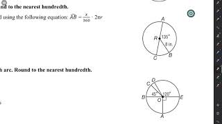 Measuring Angles and Arcs