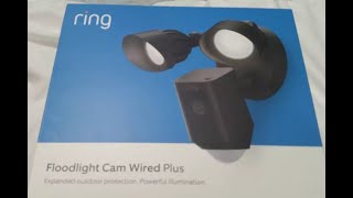 Ring Floodlight wired plus 2021 model