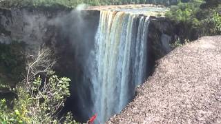 The majestic Kaieteur Falls on the Potaro River in Guyana