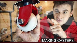 How To Make Casters From Skateboard Wheels