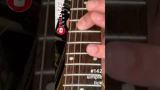 SIMPLE LICK 142 #guitar #lesgitar #guitarist #belajargitardasar #guitarplaying