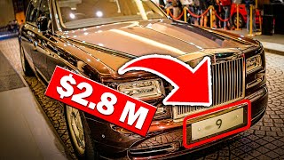 Most Expensive number plates in the world