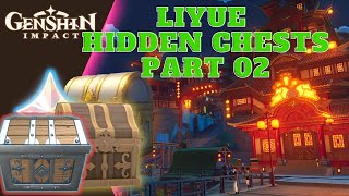 【原神】Liyue Hidden Chest you may miss part 2 | Genshin Impact guide secret chests location  #原神