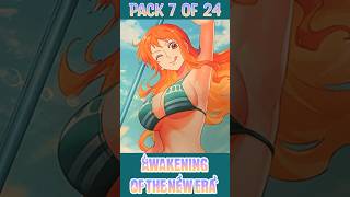 🏴‍☠️ One Piece Pack Opening 7 of 24! Awakening Of The New Era OP-05 #onepiece #shorts #waifu #manga