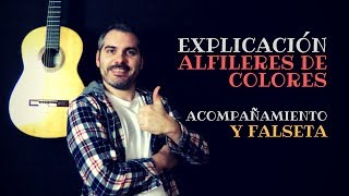 Explicación Alfileres de Colores - Falseta y acompañamiento al cante