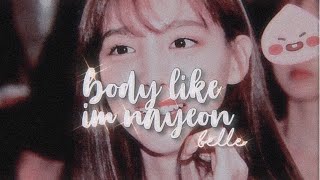 — body like im nayeon ღ subliminal ᵖᵒʷᵉʳᶠᵘˡ