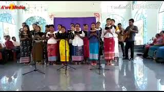 A'gisini bijatchio, Baghmara Reserve Gittim Church Choir at Bolsalgre Baptist Church