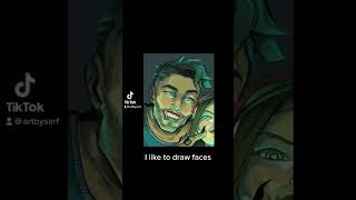 Face Turn With My Art