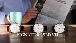 Ultra thin slimline watch - Prisma Signature Sedate