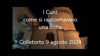 i Cunt come si raccontavano una volta - Colletorto 9 agosto 2024