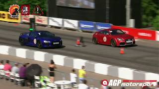 Audi TTS AGPmotorsport vs Audi R8 V10 Plus