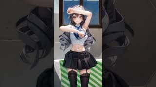 MMD CLC Devil Bronya ( AI postprocessing ) #shorts