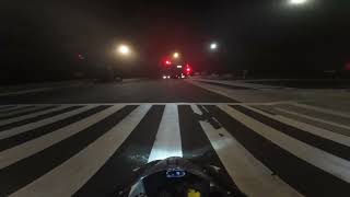 1am on PCH (Yamaha R1 chill ride)