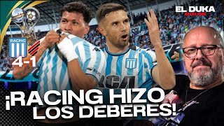 ¡RACING HIZO LOS DEBERES! - Racing vs. A.Paranaense (4-1) - ELDUKA