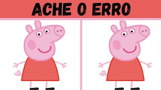 Encontre os 7 erros da Peppa Pig/Jogo dos 7 erros/Viagem Quiz